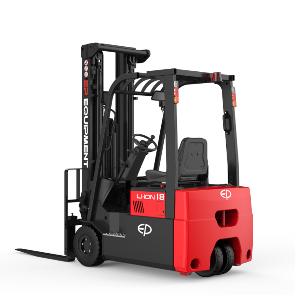 Carrello elevatore elettrico al litio 3 ruote compatto 1800kg CPD18TVL
