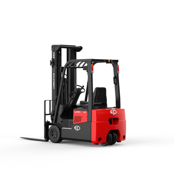 Carrello elevatore elettrico al litio 3 ruote compatto 2000kg CPD20TVL