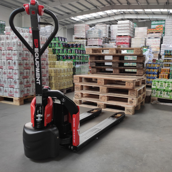 Transpallet elettrico semi-professionale al litio 1500kg EPL154 - immagine 6