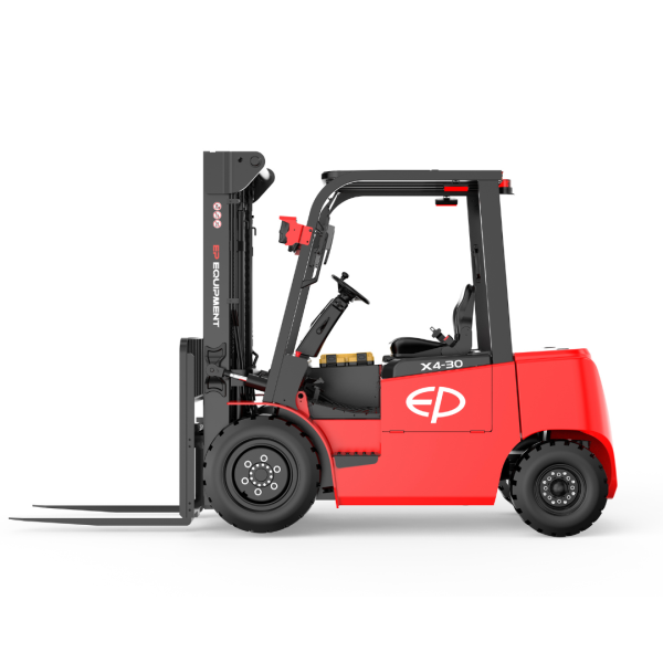 Carrello elevatore al litio 4 ruote da piazzale 3000kg con batterie rimovibili EFL302X4 - immagine 2