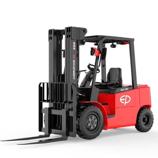 Carrello elevatore al litio 4 ruote da piazzale 3000kg con batterie rimovibili EFL302X4 - immagine 4