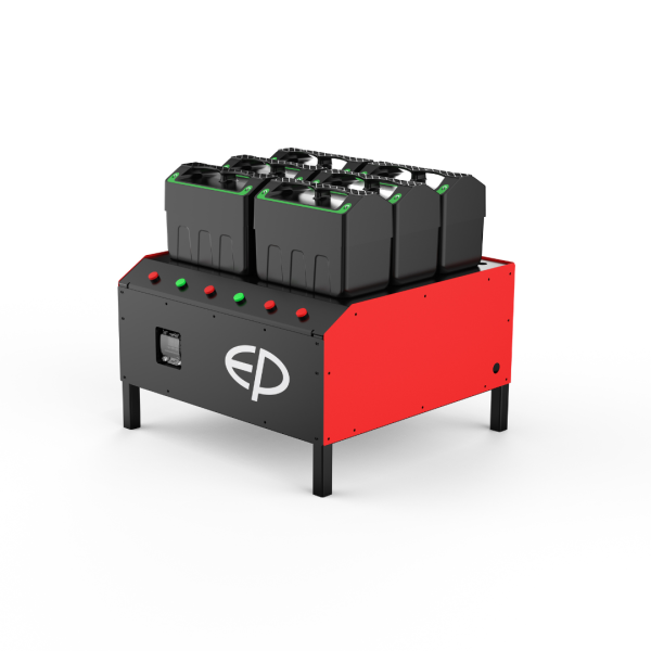 Carrello elevatore al litio 4 ruote da piazzale 3000kg con batterie rimovibili EFL302X4 - immagine 5